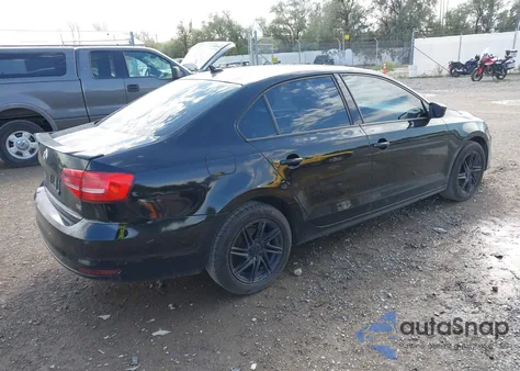 2015 Volkswagen Jetta 1.8T Se из США, поврежденный, VIN 3VWD17AJ2FM242760